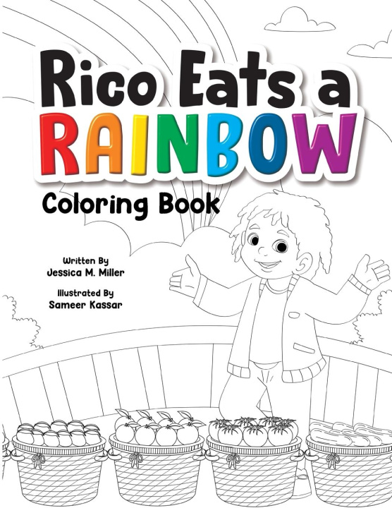 Buch Rico Eats a Rainbow Coloring Book Jessica M. Miller