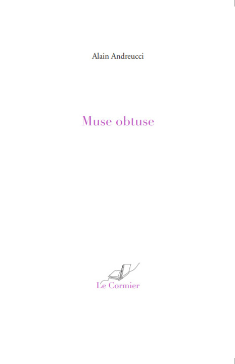 Book Muse obtuse ANDREUCCI