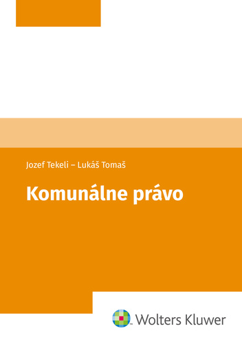 Kniha Komunálne právo Jozef Tekeli