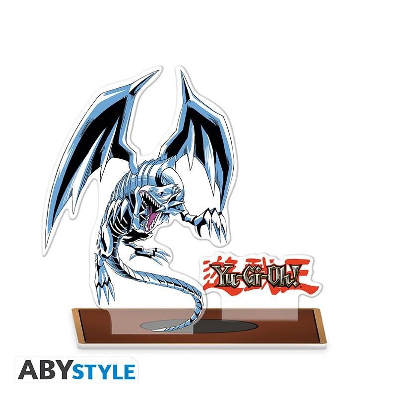 Könyv YU-GI-OH! 2D akrylová figurka - Blue Eyes White Dragon 