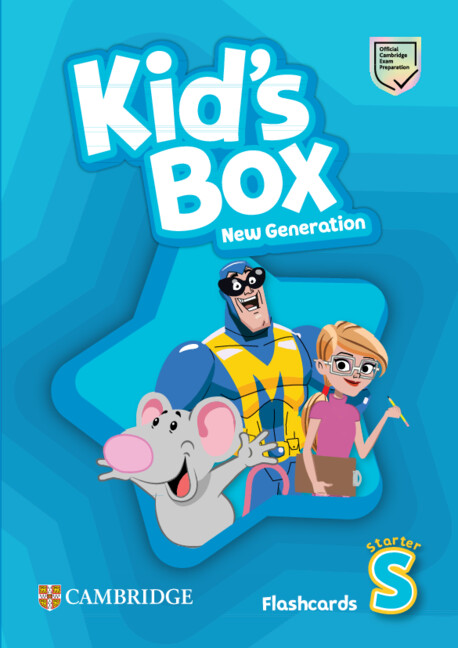 Joc / Jucărie Kid's Box New Generation Starter Flashcards British English Caroline Nixon