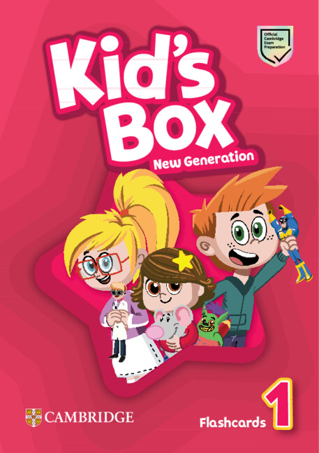 Hra/Hračka Kid's Box New Generation Level 1 Flashcards British English Caroline Nixon