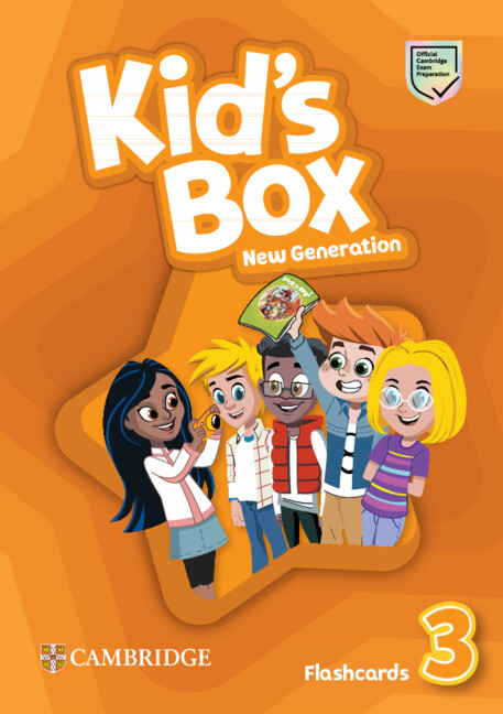 Joc / Jucărie Kid's Box New Generation Level 3 Flashcards British English Caroline Nixon