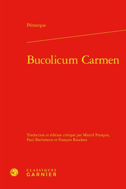 Livro Bucolicum carmen Petrarque