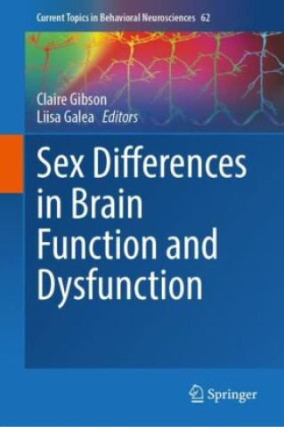 Knjiga Sex Differences in Brain Function and Dysfunction Claire Gibson