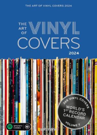 Календар/тефтер The Art of Vinyl Covers 2024 Oliver Seltmann