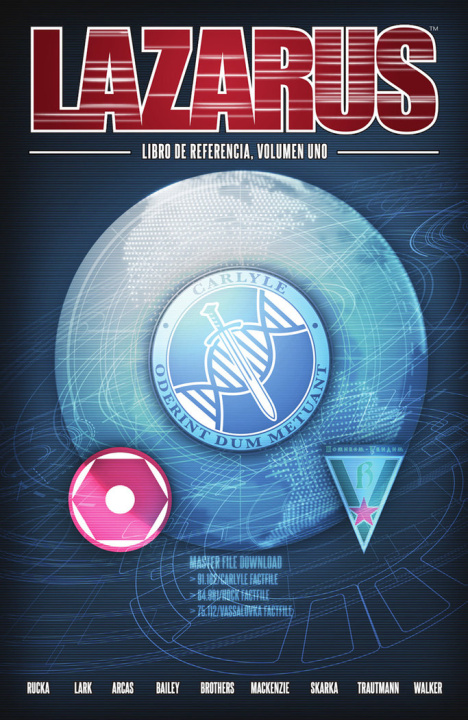 Carte LAZARUS EL LIBRO DE REFERENCIA 1 GREG RUCKA