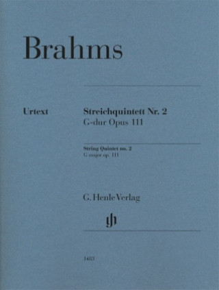 Tiskovina Brahms, Johannes - Streichquintett Nr. 2 G-dur op. 111 Kathrin Kirsch