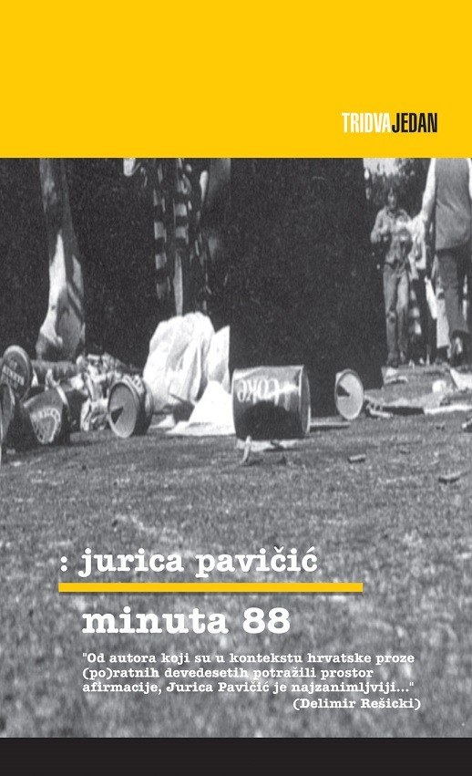 Knjiga Minuta 88 Jurica Pavičić