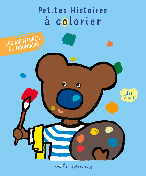 Kniha Petites histoires à colorier : les aventures de nounours Estellon