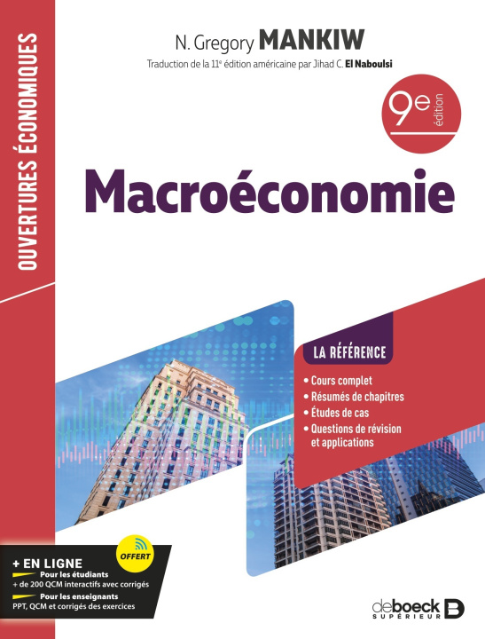 Kniha Macroéconomie Mankiw