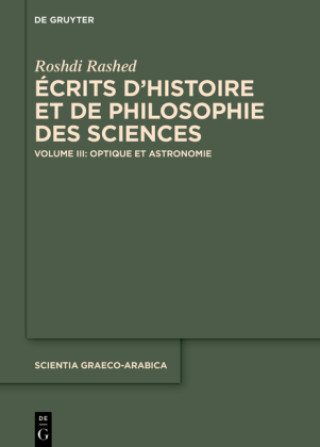 Книга Optique et Astronomie Rashed
