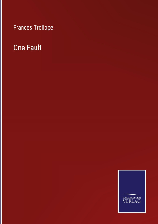 Knjiga One Fault Frances Trollope
