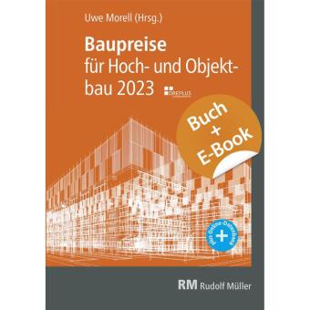 Buch Baupreise für Hochbau und Objektbau 2023 - mit E-Book (PDF) 