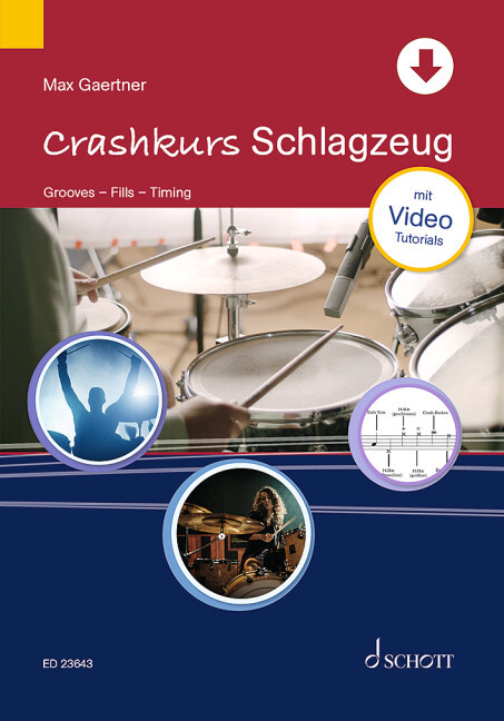 Kniha Crashkurs Schlagzeug Max Gaertner