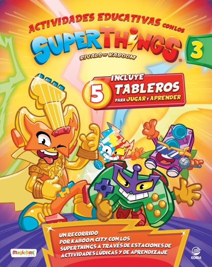 Kniha Actividades Educativas con los Superthings - Guardians of Kazoom 