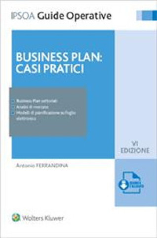 Kniha Business plan. Casi pratici Antonio Ferrandina