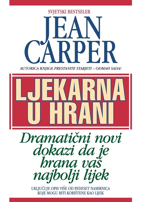 Knjiga Ljekarna u hrani Jean Carper