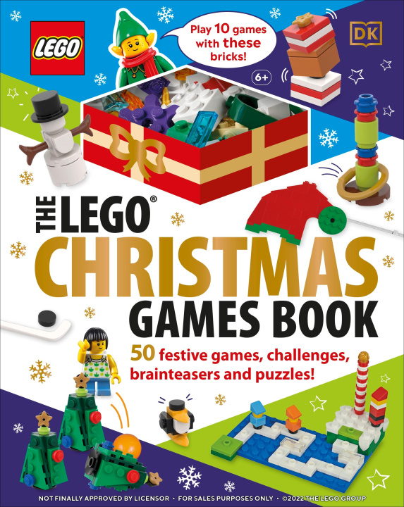 Книга LEGO Christmas Games Book DK