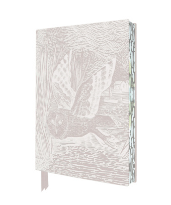 Calendar/Diary Angela Harding: Marsh Owl Artisan Art Notebook (Flame Tree Journals) 