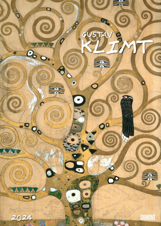 Kalendár/Diár Gustav Klimt 2024 - Kunst-Kalender - 50x70 