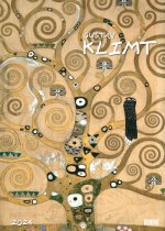 Calendar / Agendă Gustav Klimt 2024 - Kunst-Kalender - 50x70 
