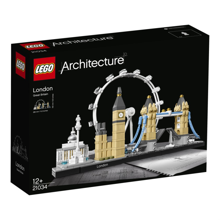 Hanganyagok LEGO Architecture. Londyn 21034 