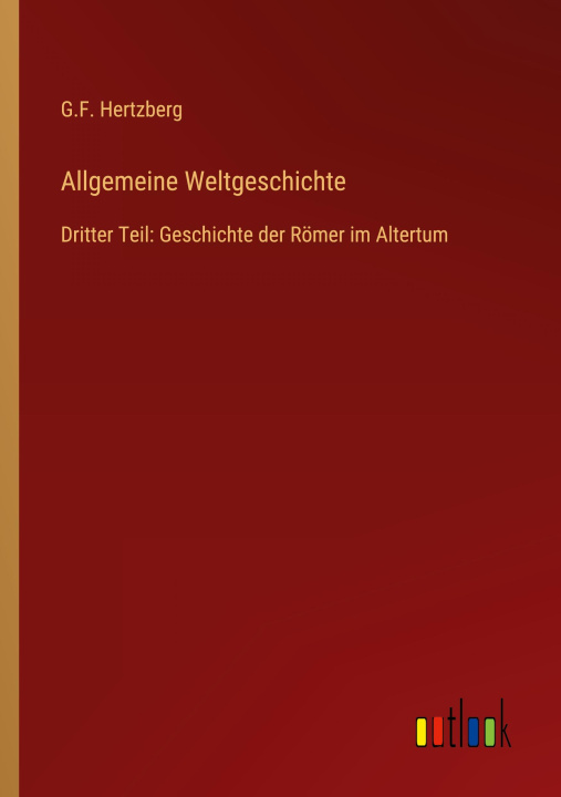 Knjiga Allgemeine Weltgeschichte G.F. Hertzberg