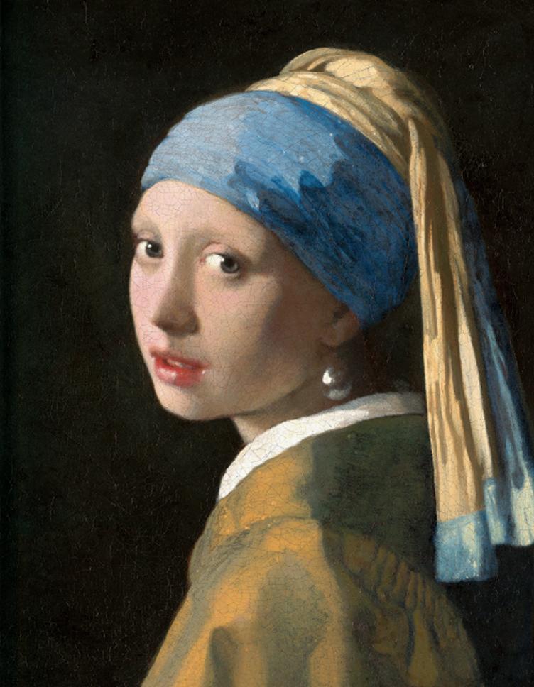 Carte Vermeer, Girl with a Pearl Earring 