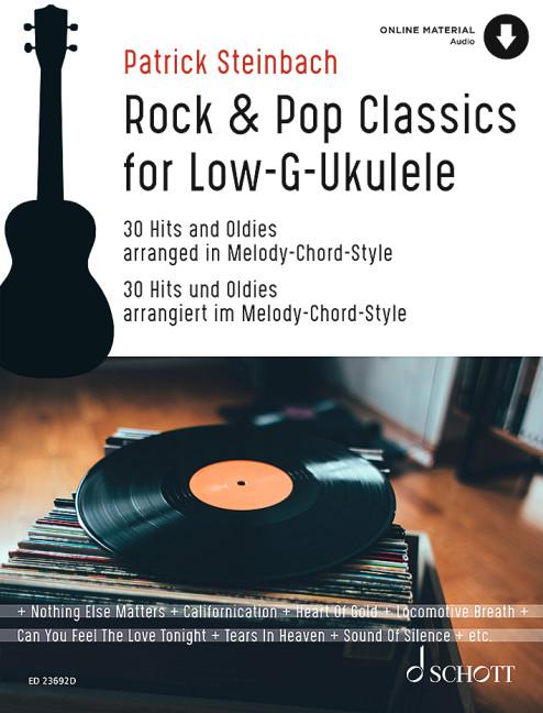 Книга Rock & Pop Classics for "Low G"-Ukulele 