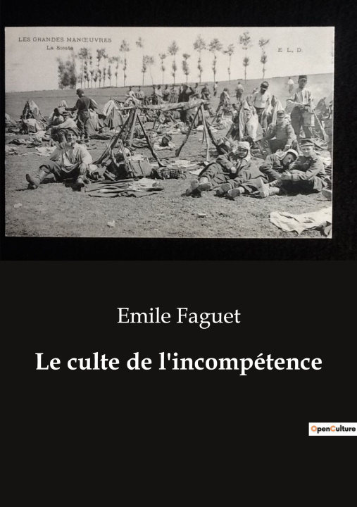Carte Le culte de l'incompétence Faguet