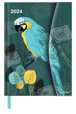 Könyv Birds 2024 - Diary - Buchkalender - Taschenkalender - 16x22 