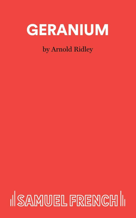 Knjiga Geranium Arnold Ridley