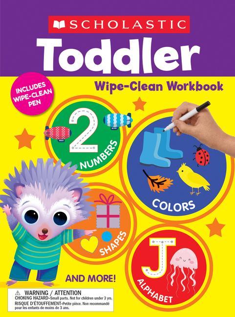 Knjiga Scholastic Toddler Wipe-Clean Workbook 