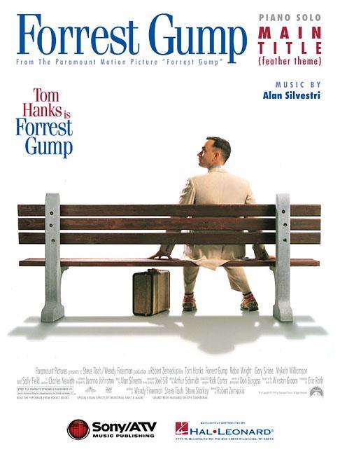 Carte Forrest Gump Main Title (Feather Theme): Piano Solo 