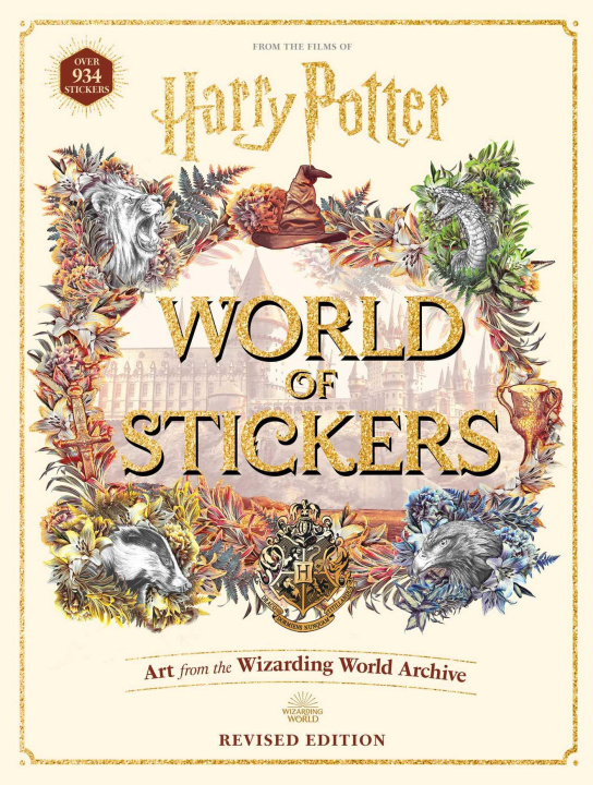 Knjiga Harry Potter World of Stickers 