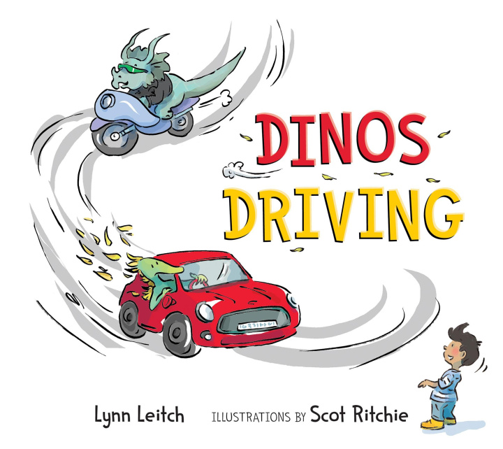 Kniha Dinos Driving Scot Ritchie