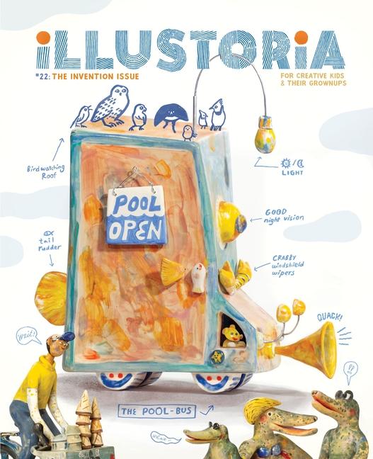 Carte Illustoria: Invention: Issue #22: Stories, Comics, Diy, for Creative Kids and Their Grownups 