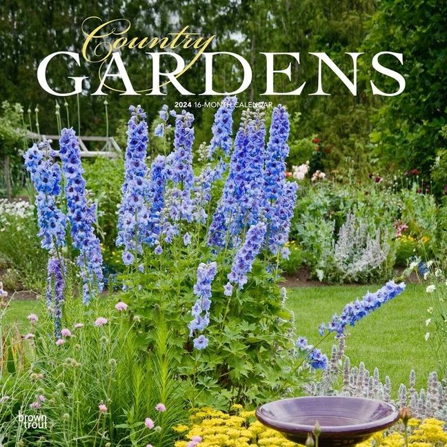 Kalender/Terminbuch Country Gardens 2024 Square 