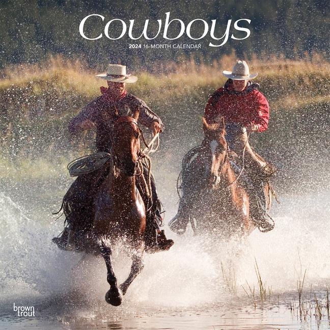 Календар/тефтер Cowboys 2024 Square 