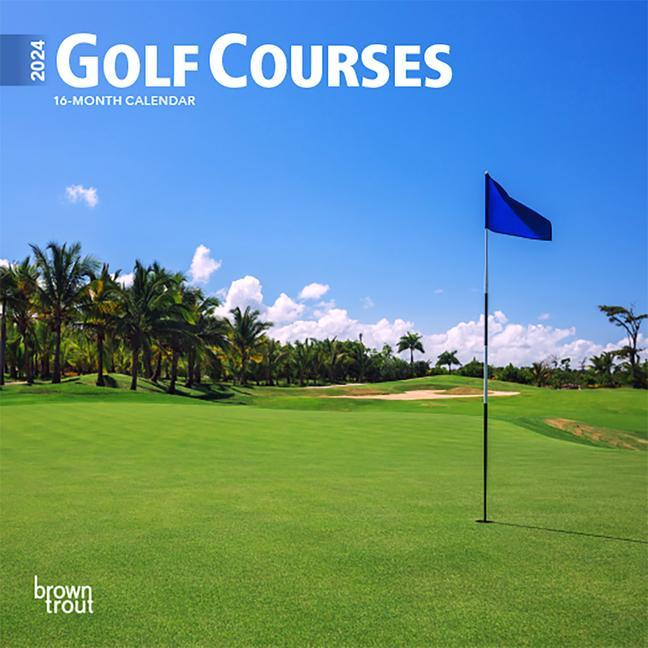 Kniha Golf Courses 2024 Mini 7x7 