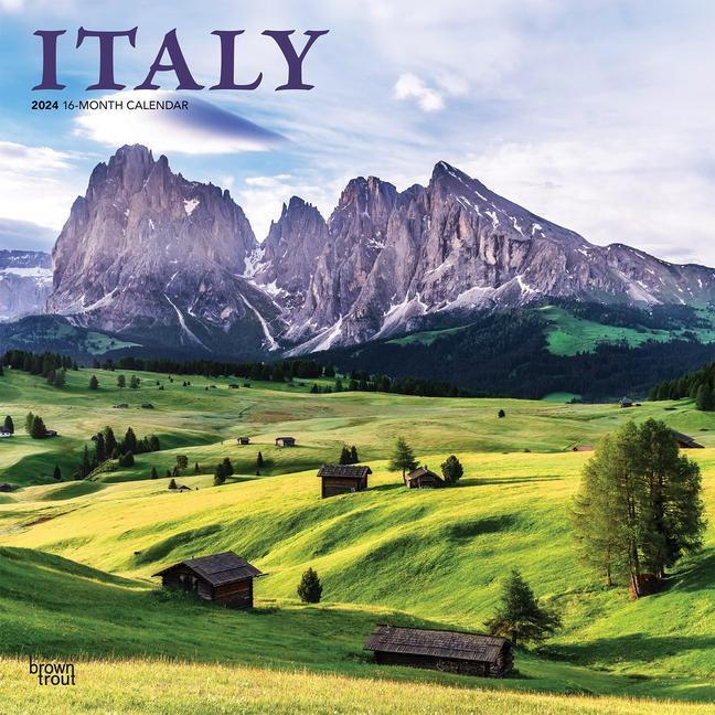 Calendar / Agendă Italy 2024 Square 