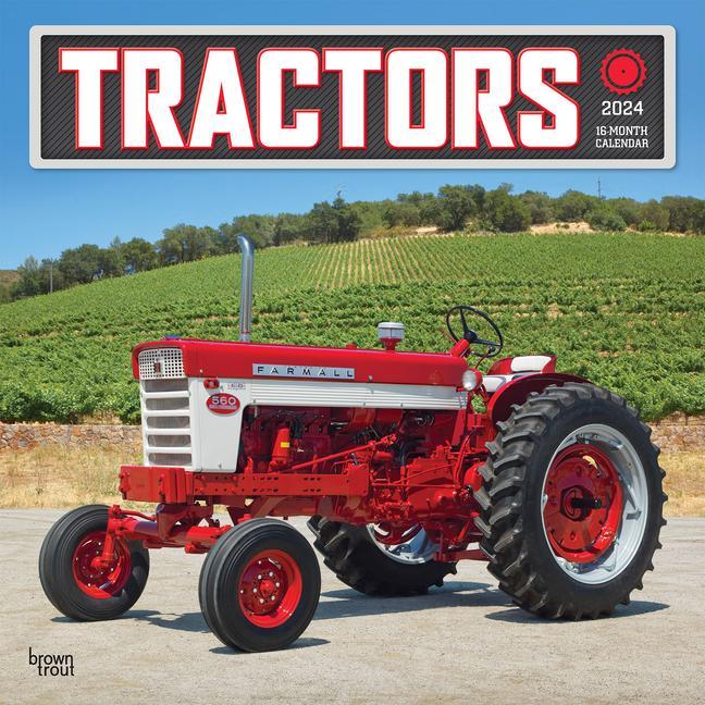 Calendar / Agendă Tractors 2024 Square 