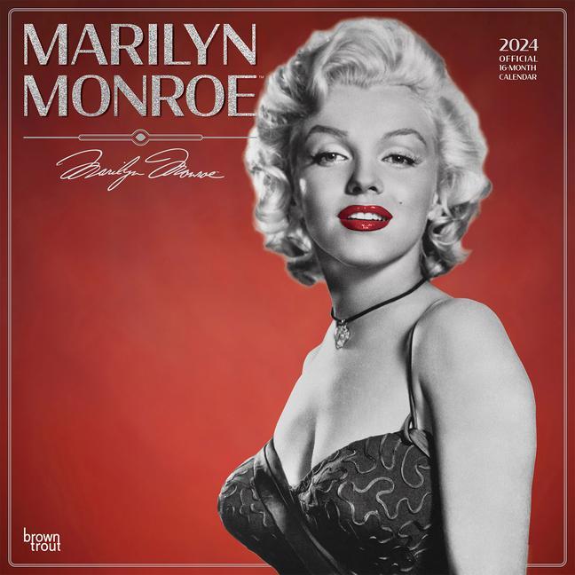 Kalendár/Diár Marilyn Monroe 2024 Square Foil 