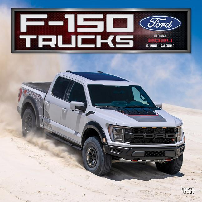 Календар/тефтер Ford F150 Trucks 2024 Square 
