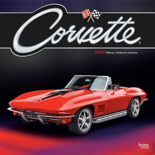 Calendar / Agendă Corvette 2024 Square 