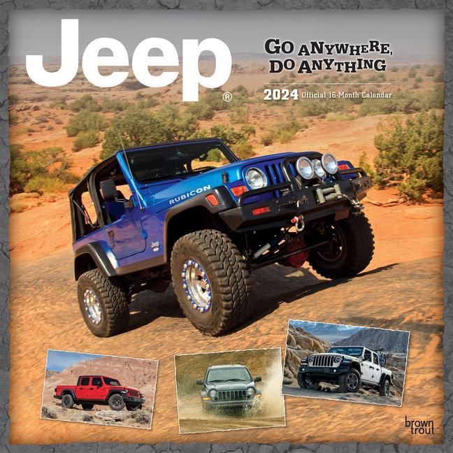 Calendar / Agendă Jeep 2024 Square 