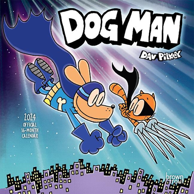Kniha Dog Man 2024 Mini 7x7 