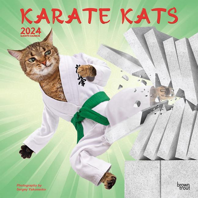 Календар/тефтер Karate Kats 2024 Square 