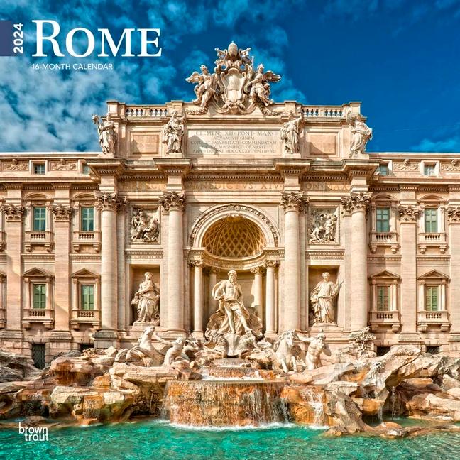 Calendar / Agendă Rome 2024 Square 